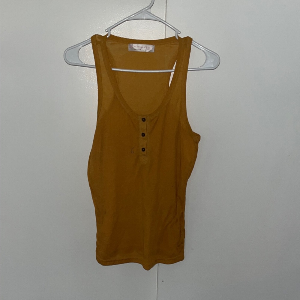 Women's Mustard Tank Top